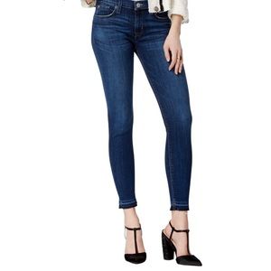 Hudson Krista Raw-Edge Super Skinny Jeans.
Color is called Naya. Women’s Size 27